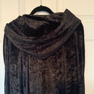 Hooded Velvet cloak